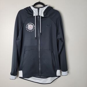Belmont Bruins University Rush Full Zip Athletic Recovery Hoodie Jacket